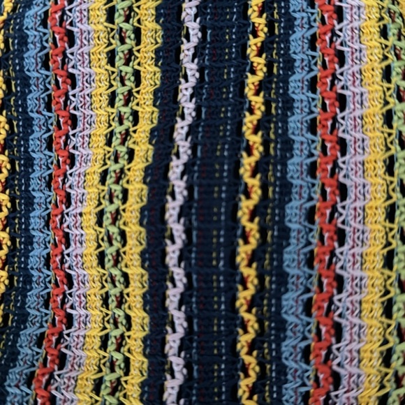 Madewell - Texture and Thread Woven Colorful Unique Top - Small - Picture 11 of 11